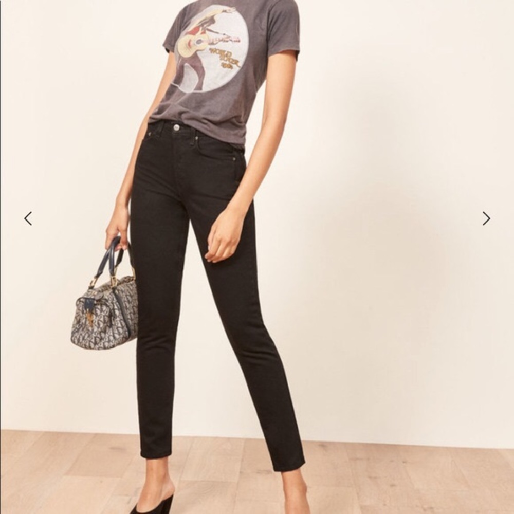 Reformation NEW - NEVER WORN - Black Jeans